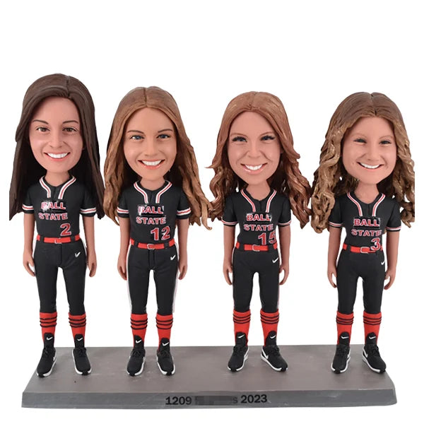 Volleyball Custom Bobble Head for Team