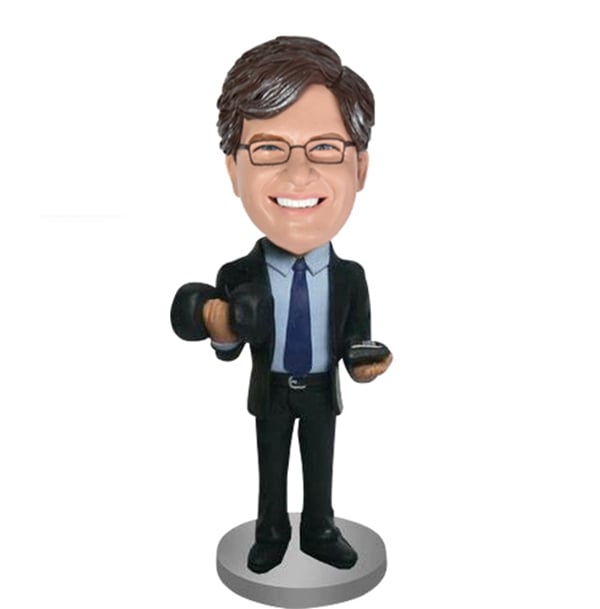 Custom Accounter Bobblehead