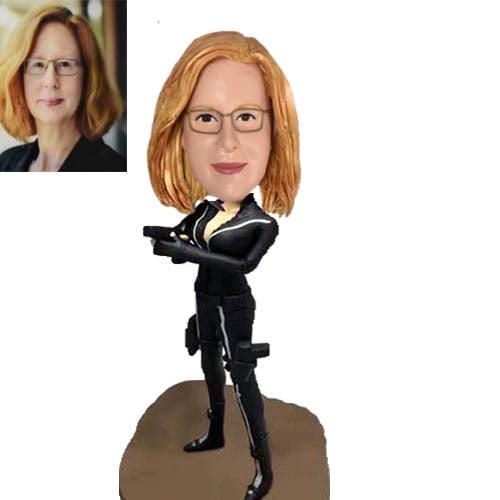 Bobblehead custom black widow