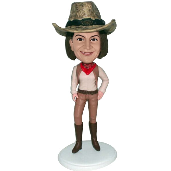 Cowgirl Bobblehead Custom Best