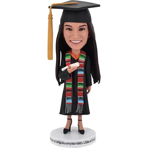 Custom Graduation bobblehead UGA Graduate