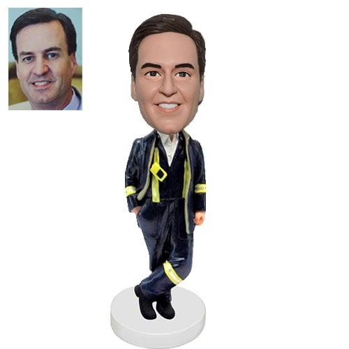 Best Fireman bobblehead custom like you