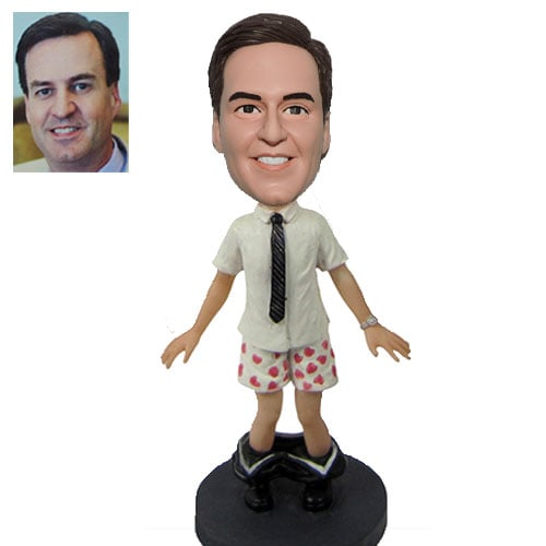 Stupid bobblehead custom take off pants