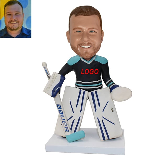 Custom Hockey Goalie Bobbleheads