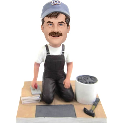 Custom male bobblehead home improvement