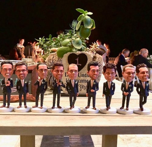 custom Groomsmen bobbleheads bulk