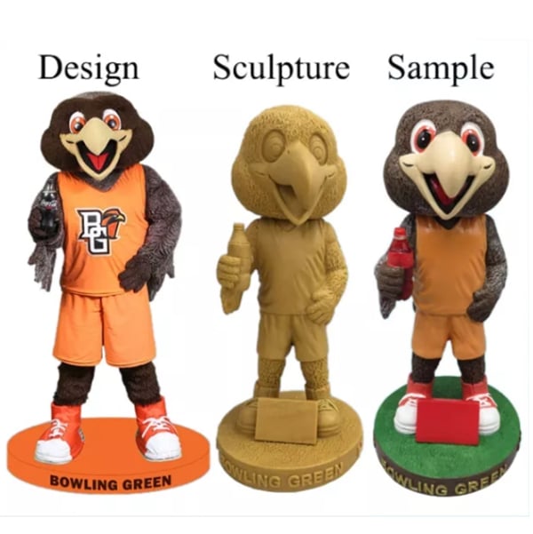 Promotional Custom bobbleheads Mascot bulk