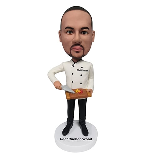 Custom bobblehead chef