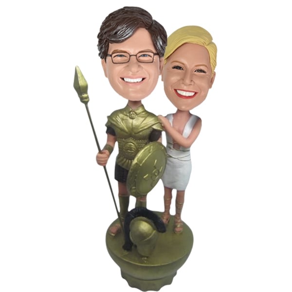 Medieval Couple Bobblehead Middle Ages