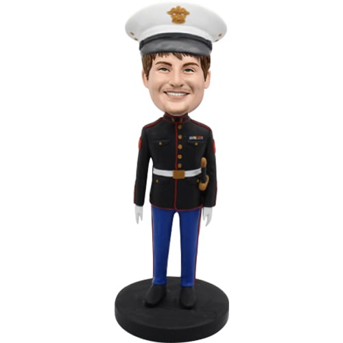 Custom Marine bobbleheads