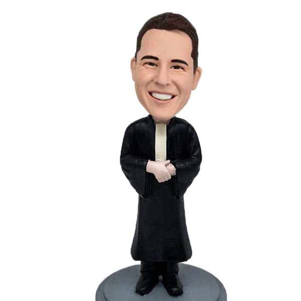 Pray bobblehead Priest Preacher