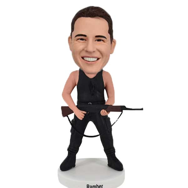 Rambo Bobblehead