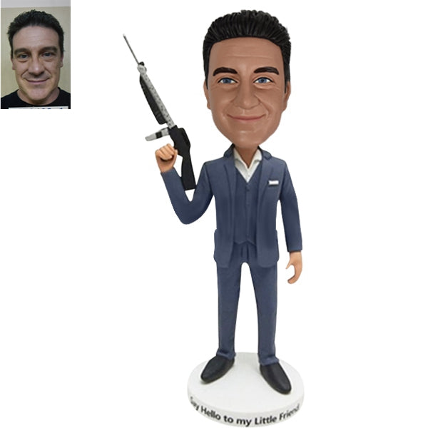 Scarface Bobblehead with your face