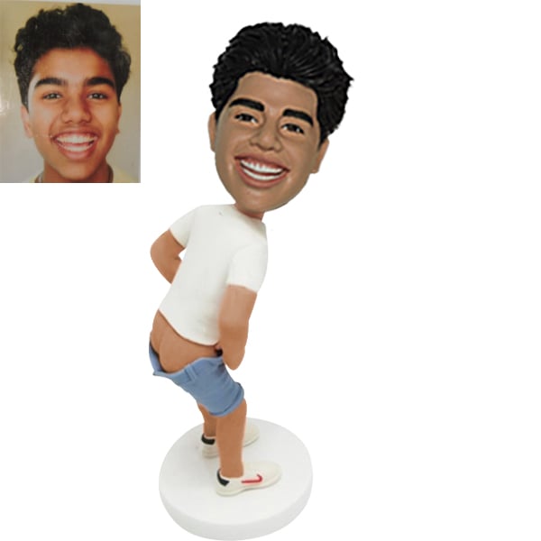 Funny Bobblehead Custom Showing Ass Butts