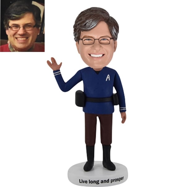 Custom bobblehead Star Trek Kirk