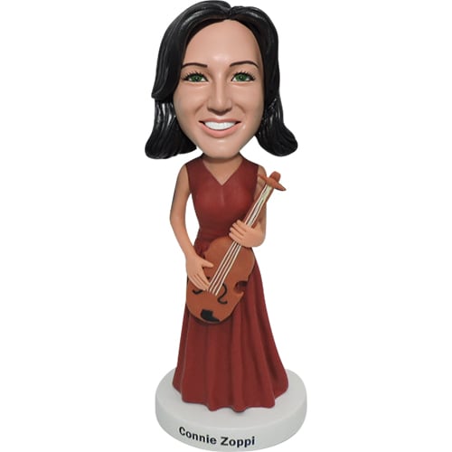 Custom bobblehead with violin